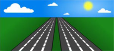 highway illustration