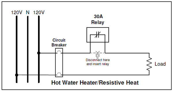 electric heater diagram